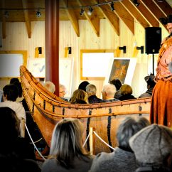 Interior of the Beothuk Interpretation Centre