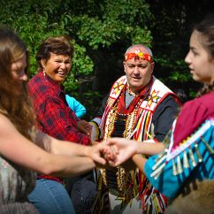Indigenous Performers at the Beothuk Interpretation Centre